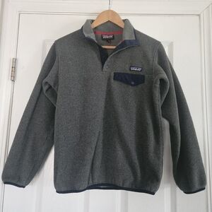 Patagonia Synchilla Snap T Fleece Pullover Sweater Women's XS Gorp